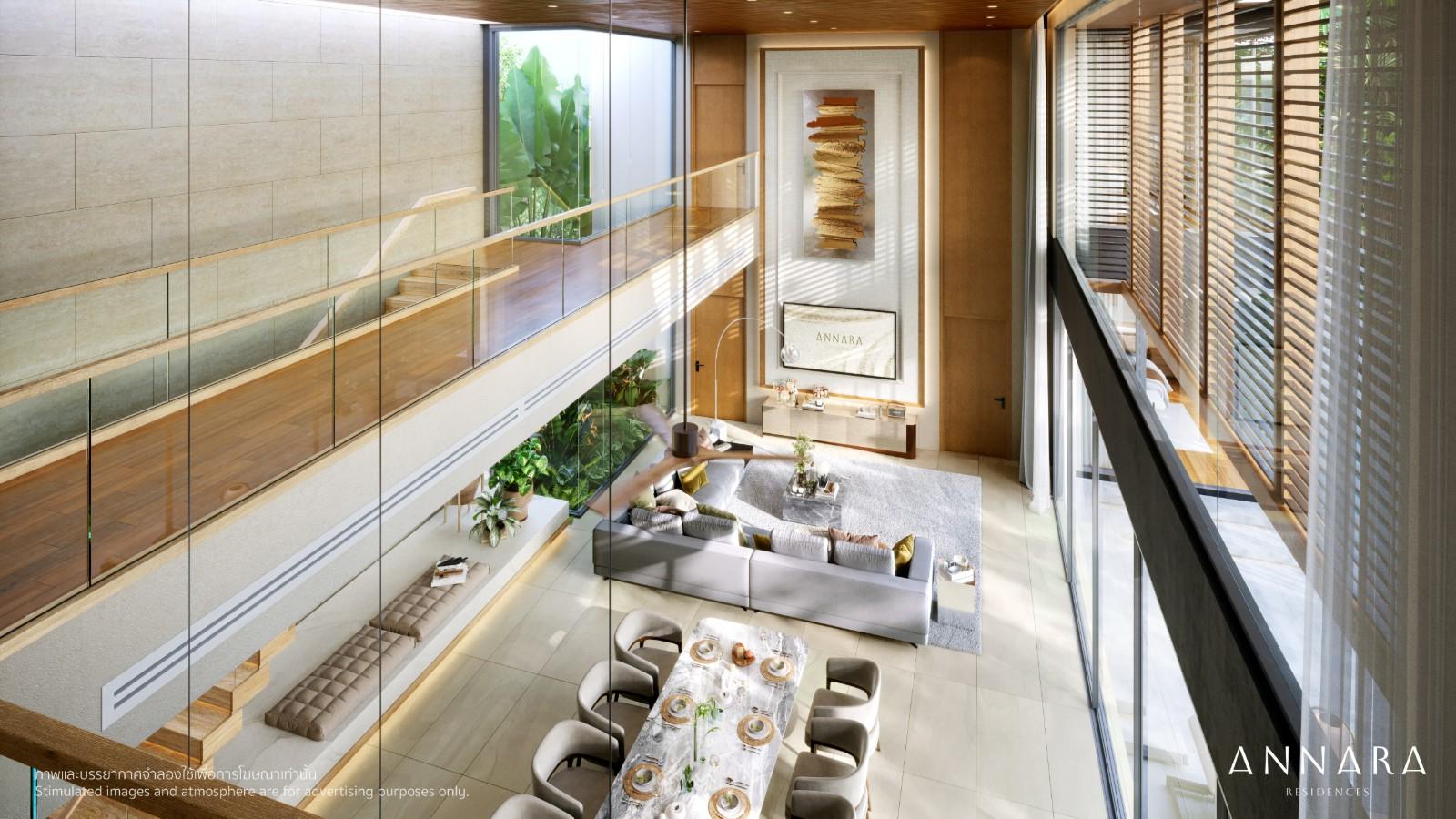 Interior view of 5 Bedroom Private Pool Villas for Sale in Annara Villas, Pasak 8