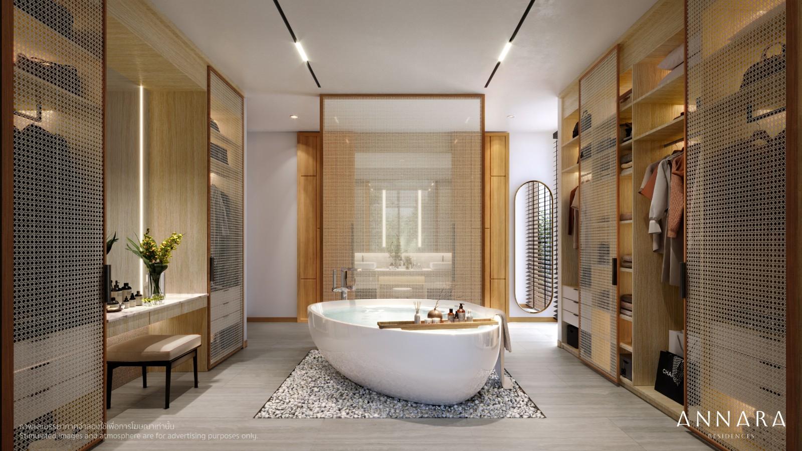 Interior view of 5 Bedroom Private Pool Villas for Sale in Annara Villas, Pasak 8