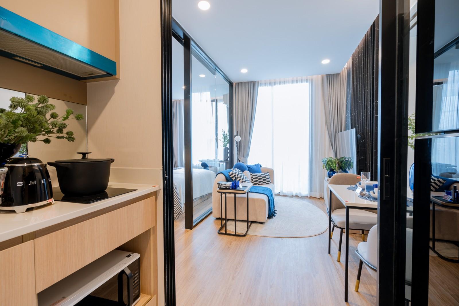 Interior view of Affordable 1 Bedroom Condo for Sale at Arise Vibe, Cherngtalay - Pet-friendly Phuket Condo