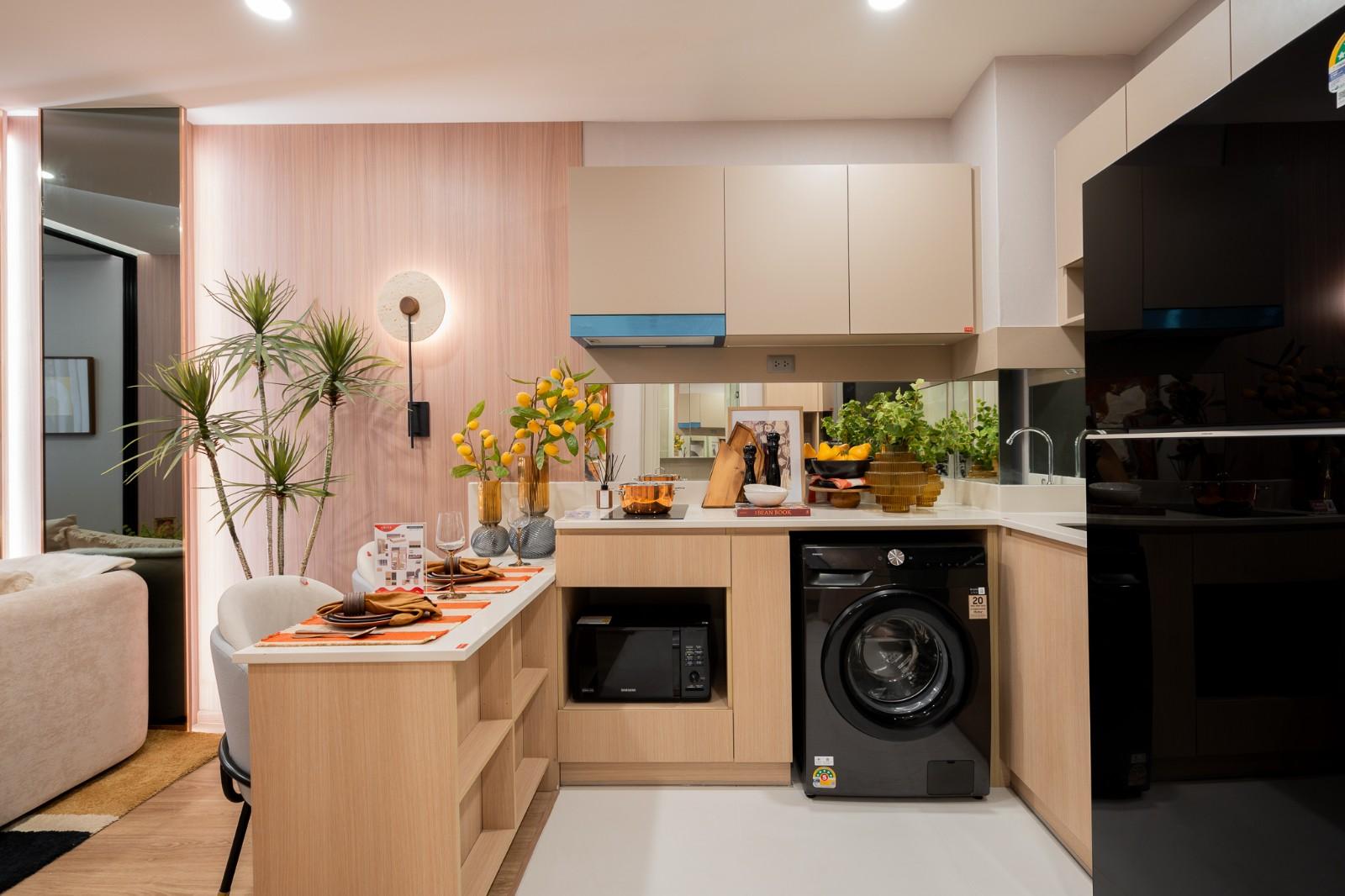 Interior view of Larger 1 Bedroom Condo for Sale at Arise Vibe, Cherngtalay - Pet-friendly Phuket Condo
