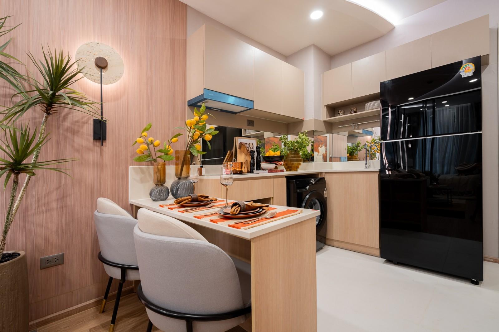 Interior view of Larger 1 Bedroom Condo for Sale at Arise Vibe, Cherngtalay - Pet-friendly Phuket Condo