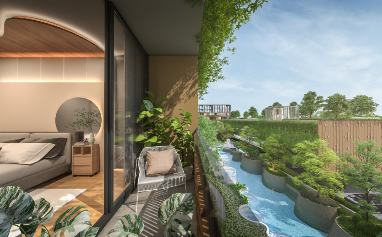 Interior view of 2 Bedroom Condo for Sale at Arise Vibe, Cherngtalay - Pet-friendly Phuket Condo