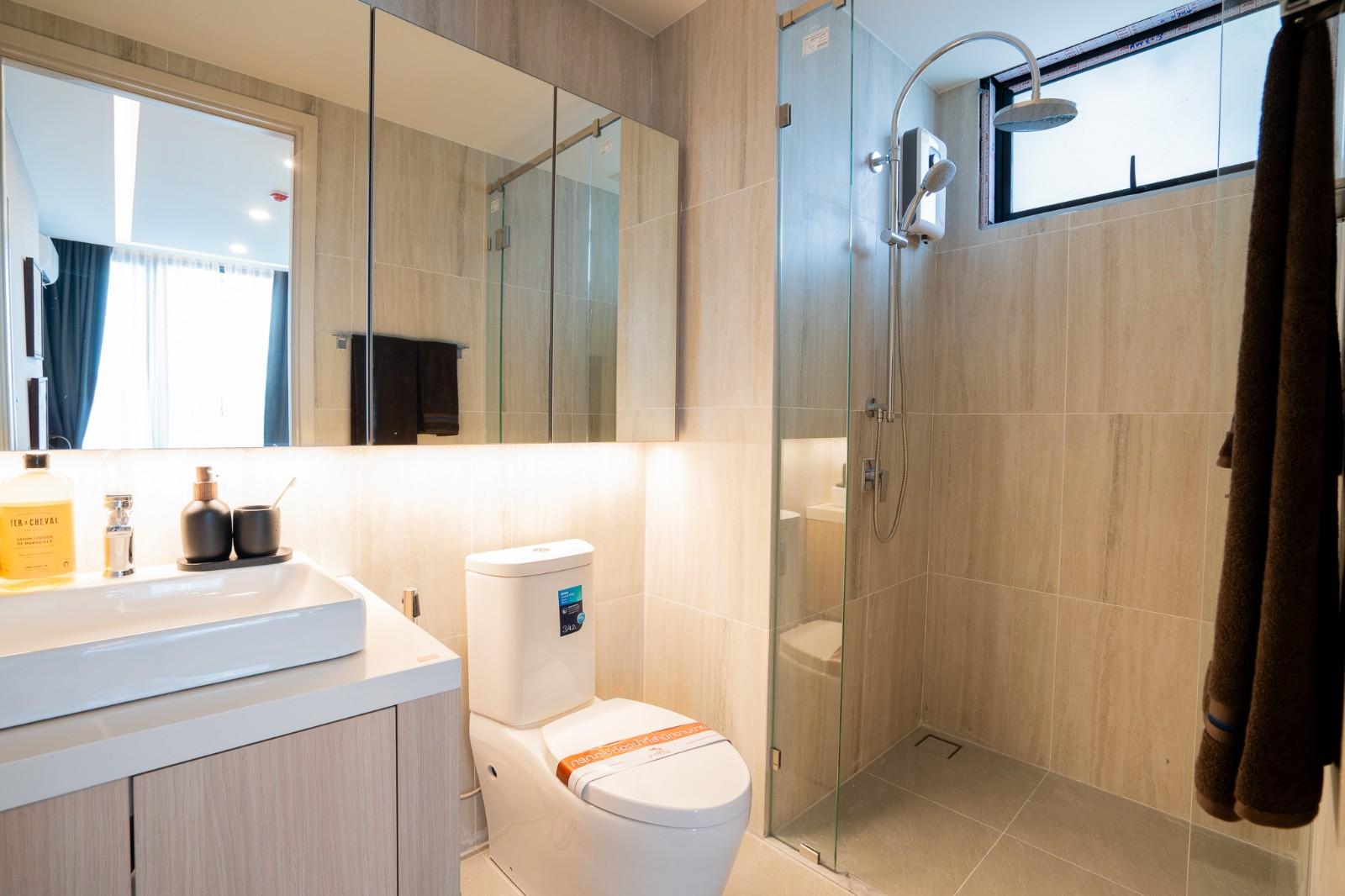 Interior view of Larger 2 Bedroom Condo for Sale at Arise Vibe - Pet-friendly Cherngtalay Condo