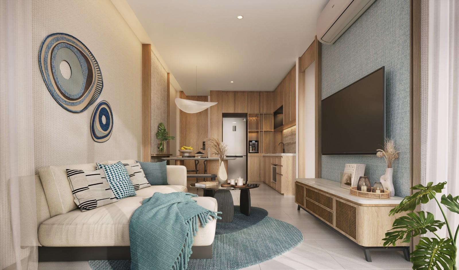 Interior view of 1 Bedroom Spacious Condo for Sale at Peylaa, Bangtao