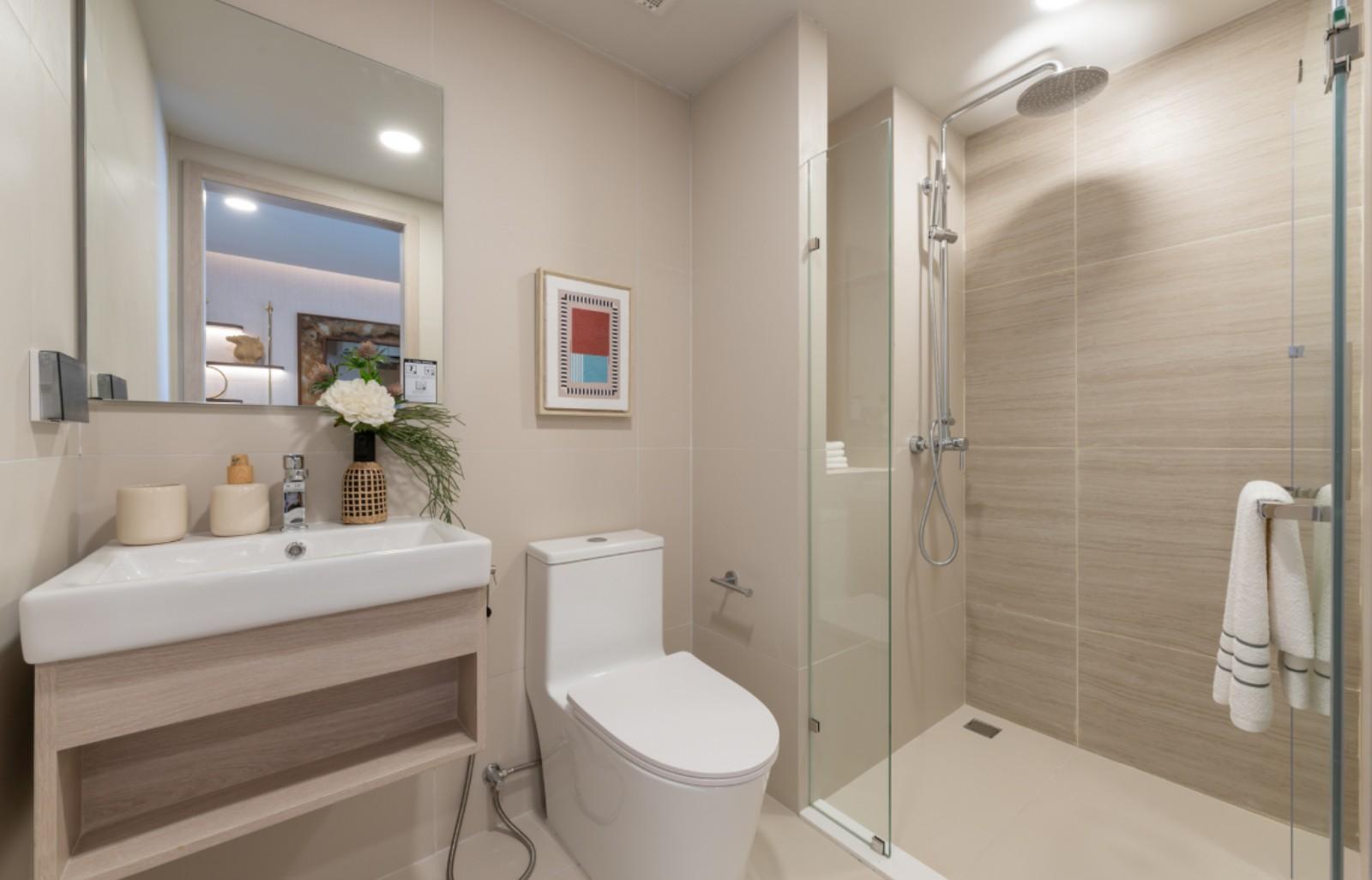 Interior view of 1 Bedroom Modern Condo for Sale at SO Lagoon, Bangtao