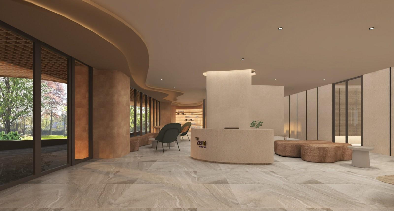 Interior view of 2 Bedroom Apartment for Sale at Zero Bangtao Condominium