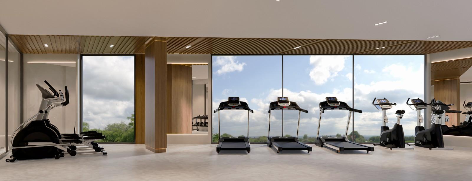 Interior view of 3 Bedroom Apartment for Sale at Zero Bangtao Condominium