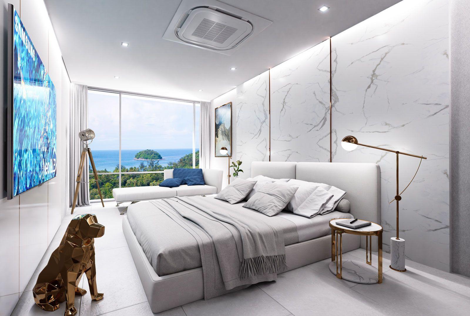 Interior view of 1 Bedroom Apartment for Sale at Kata View Condominium