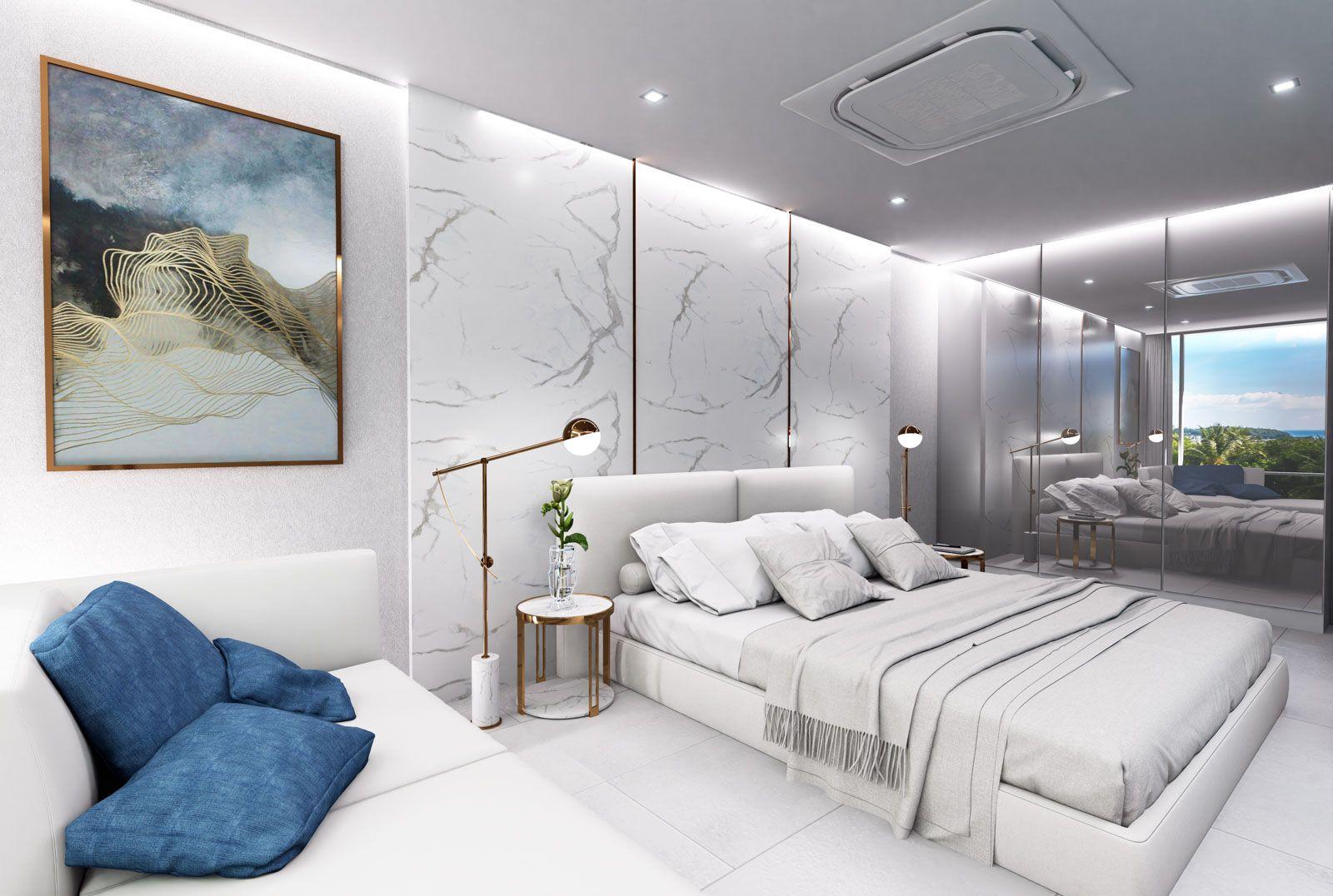 Interior view of 2 Bedroom Apartment for Sale at Kata View Condominium
