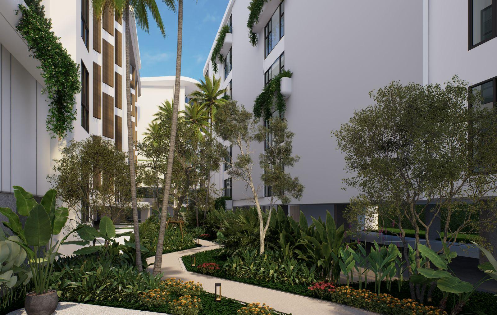 Interior view of 2 Bedroom Apartment for Sale at Citygate de Phuket Condominium