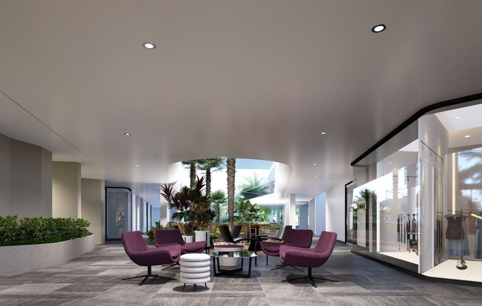 Interior view of 2 Bedroom Apartment for Sale at Citygate de Phuket Condominium