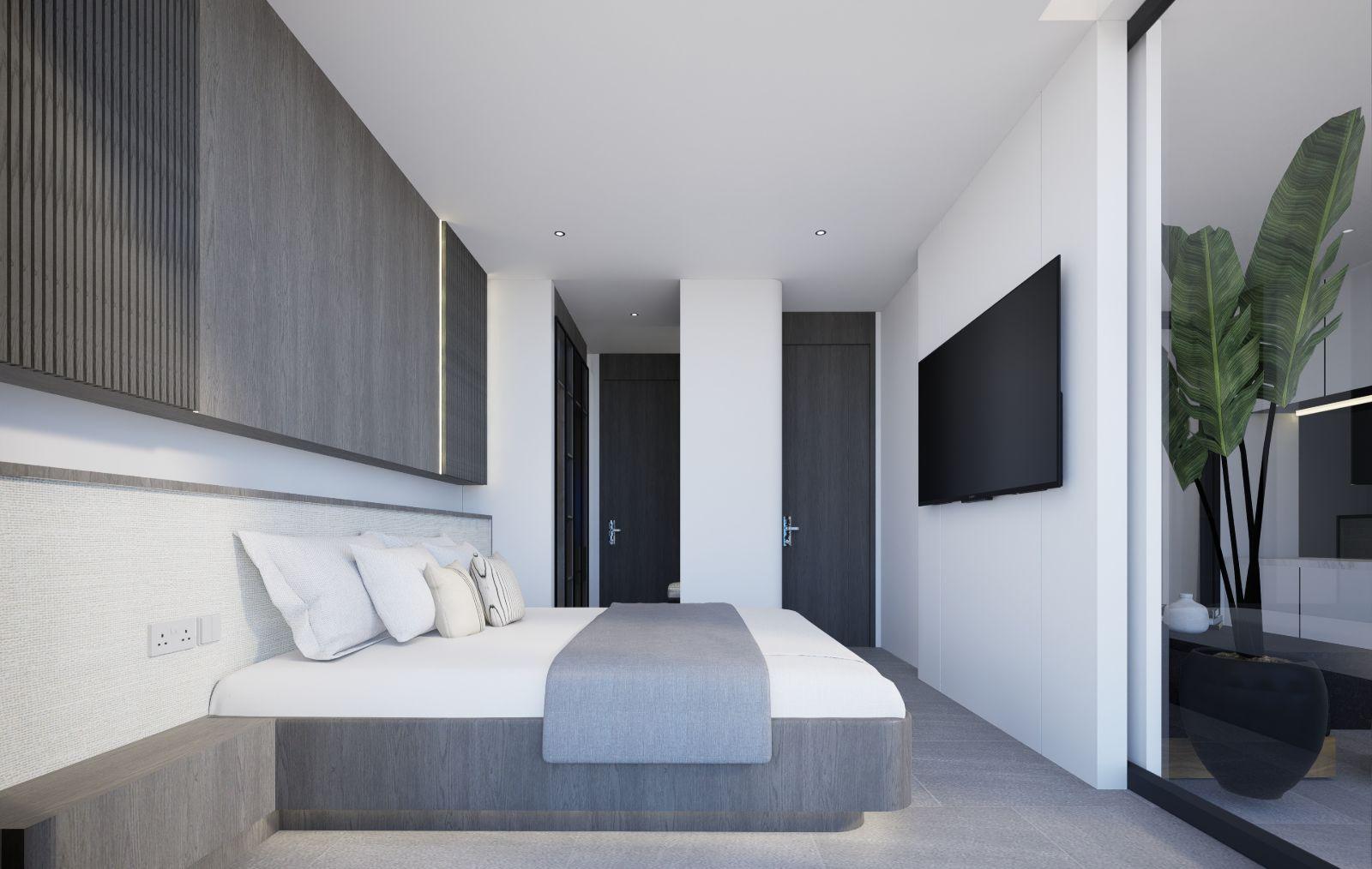 Interior view of 2 Bedroom Apartment for Sale at Citygate de Phuket Condominium