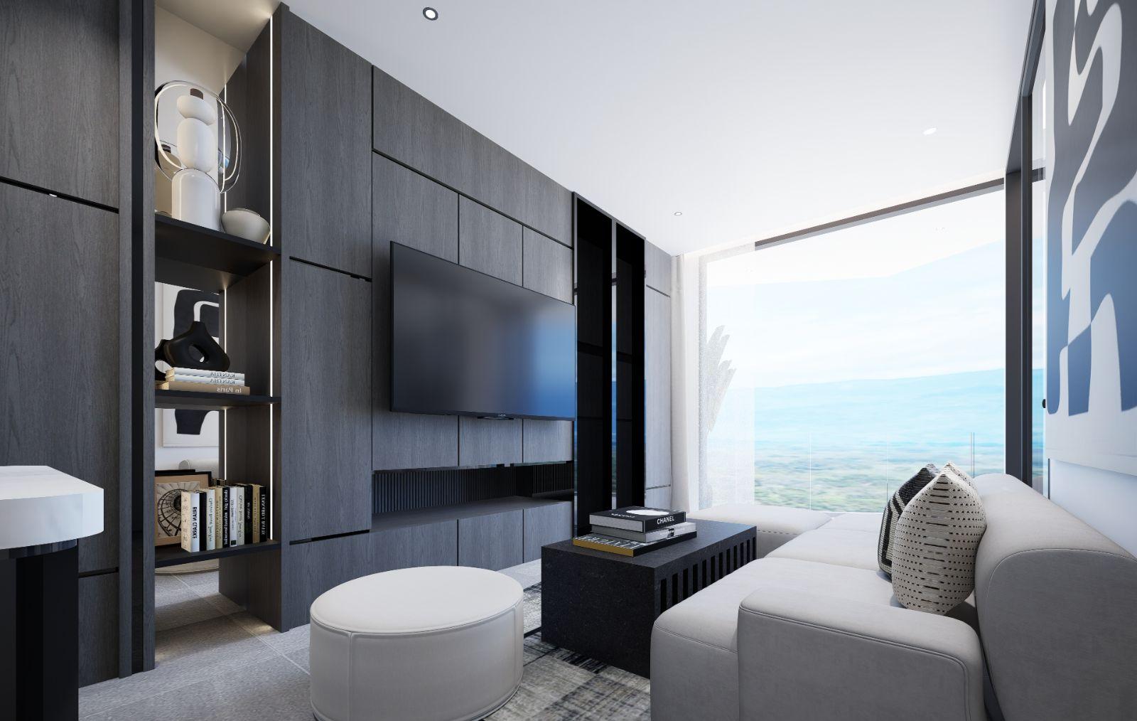 Interior view of 3 Bedroom Apartment for Sale at Citygate de Phuket Condominium
