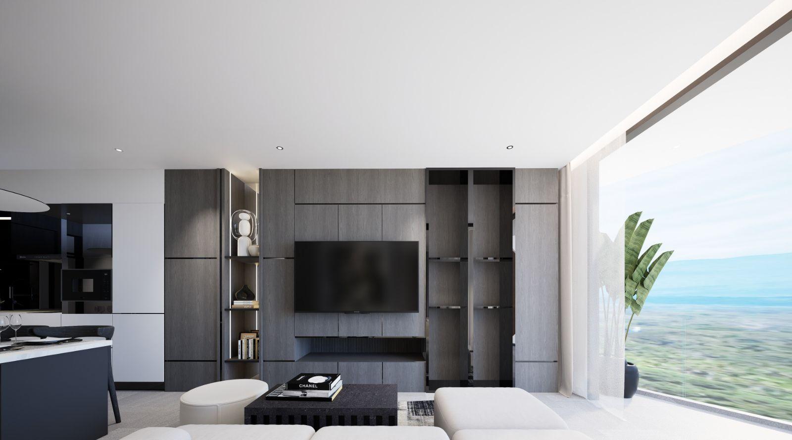 Interior view of 3 Bedroom Apartment for Sale at Citygate de Phuket Condominium