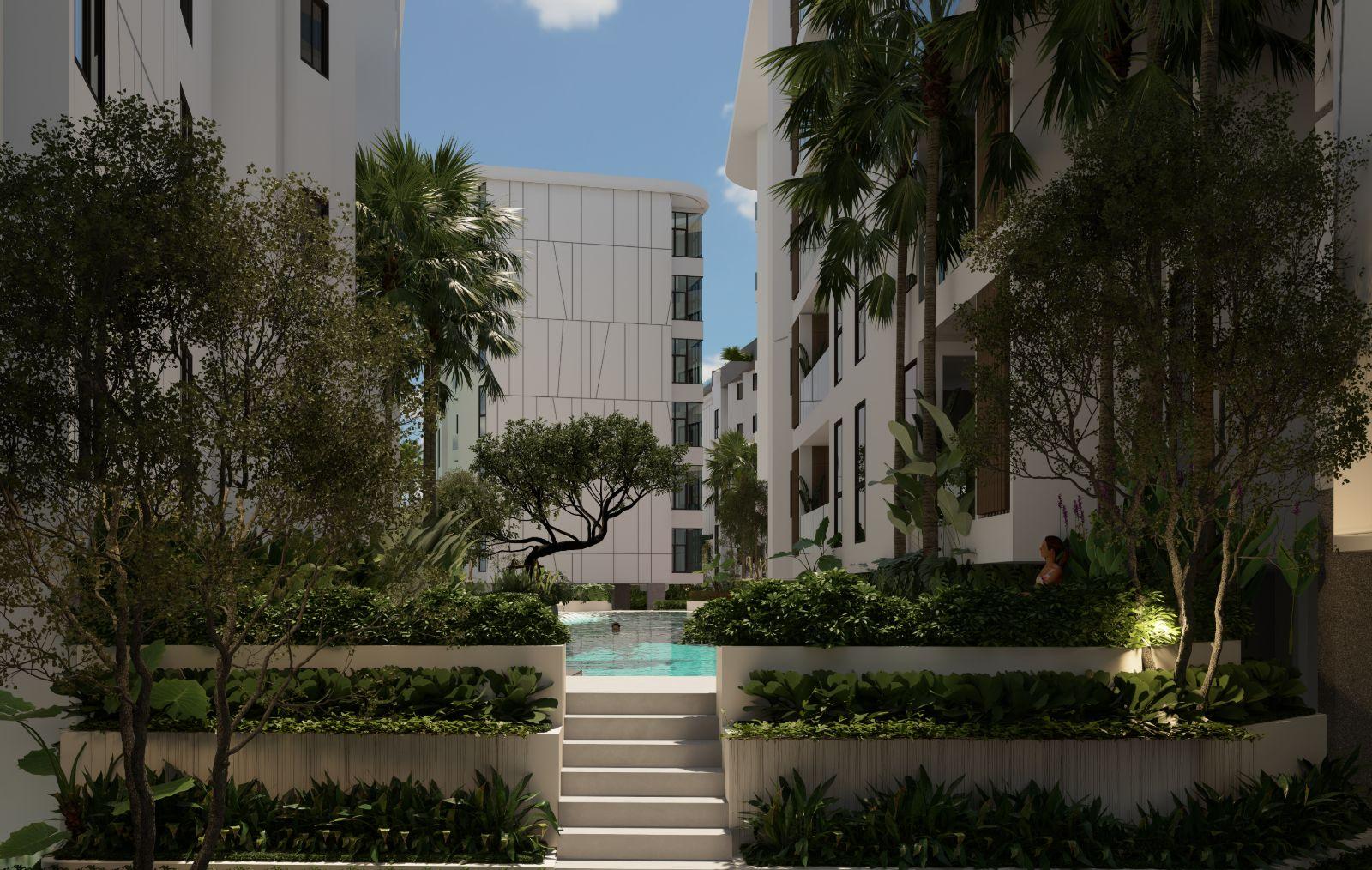 Interior view of 3 Bedroom Duplex Condo for Sale at Citygate de Phuket Condominium