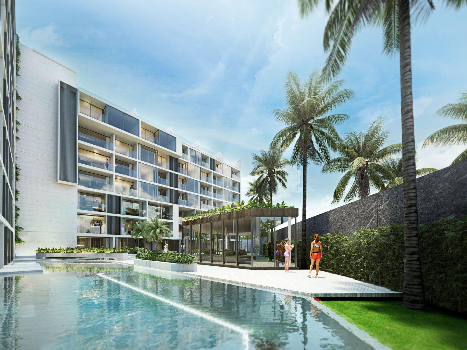 Interior view of 1 Bedroom Apartment for Sale at Next Point Condominium, Rawai