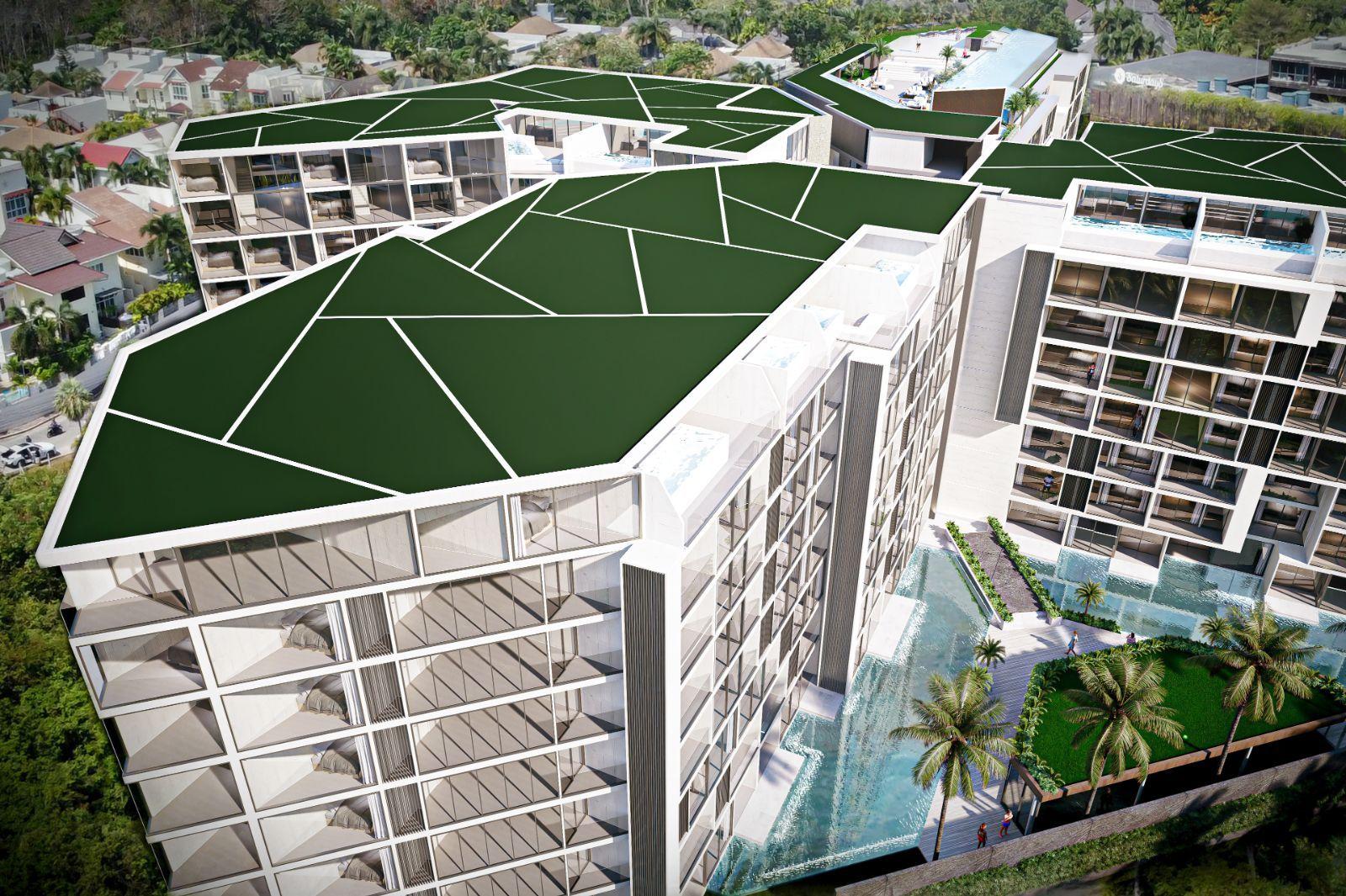 Interior view of 2 Bedroom Apartment for Sale at Next Point Condominium, Rawai