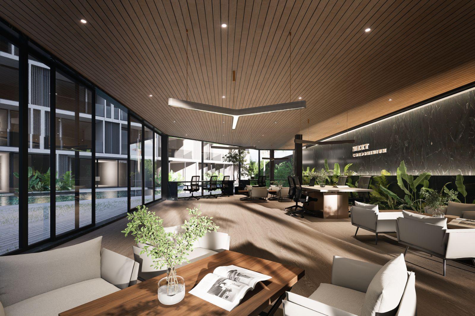 Interior view of 2 Bedroom Apartment for Sale at Next Point Condominium, Rawai