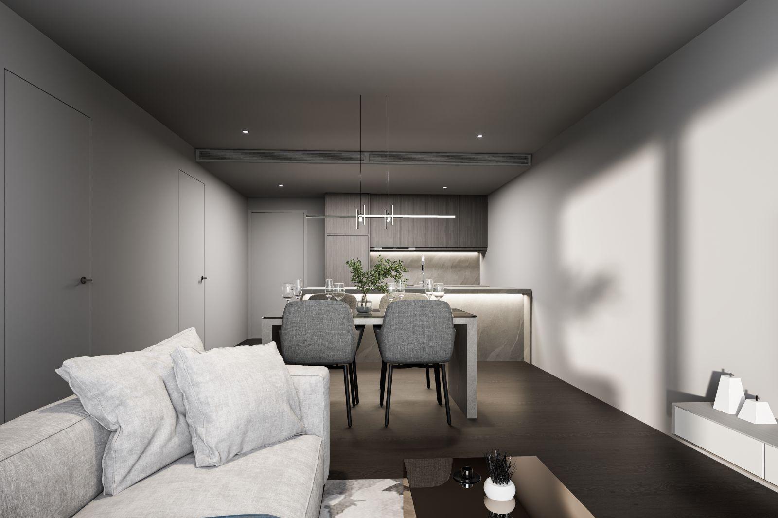 Interior view of 2 Bedroom Apartment for Sale at Next Point Condominium, Rawai