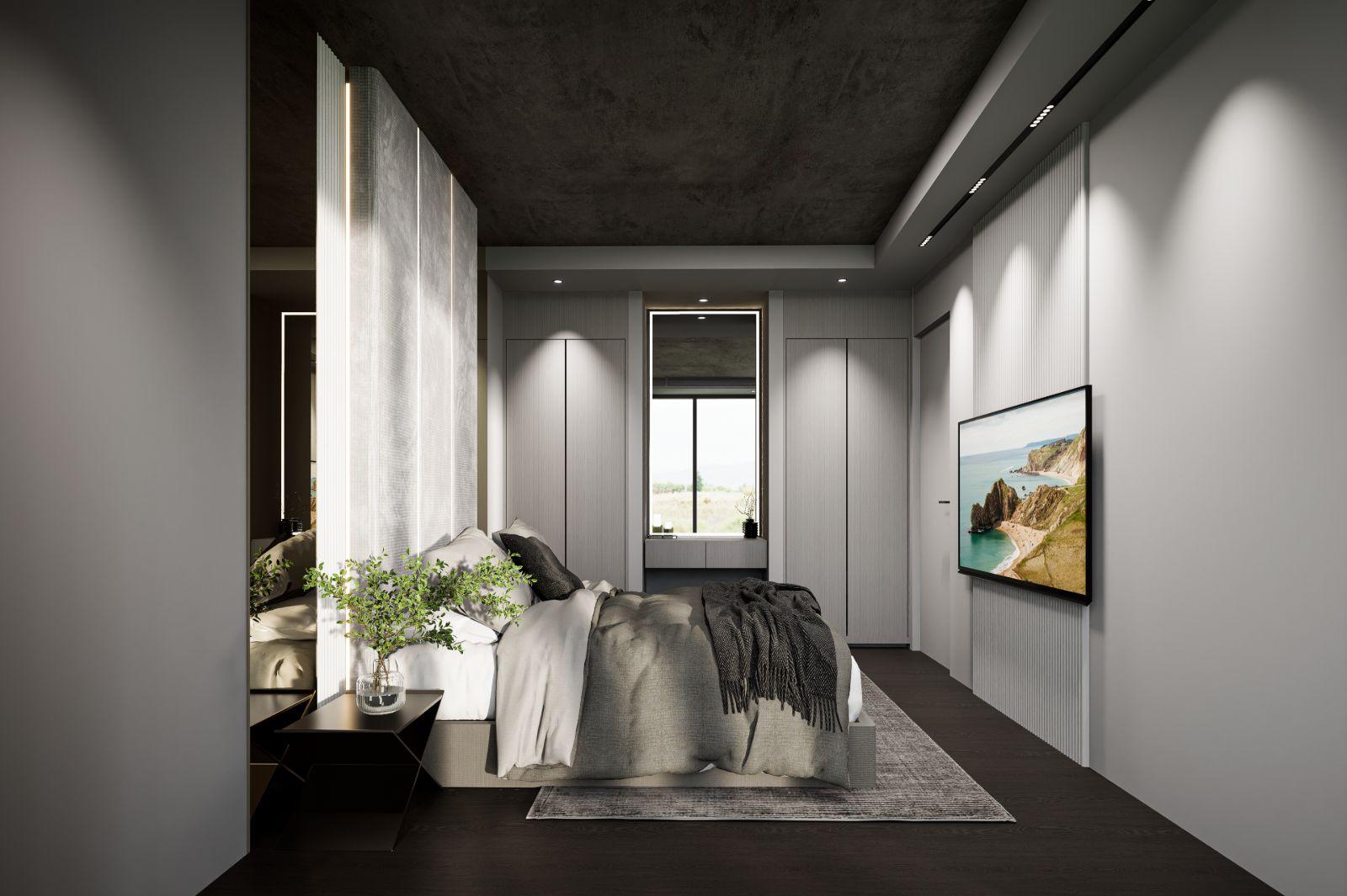 Interior view of 3 Bedroom Penthouse Apartment for Sale at Next Point Condominium, Rawai