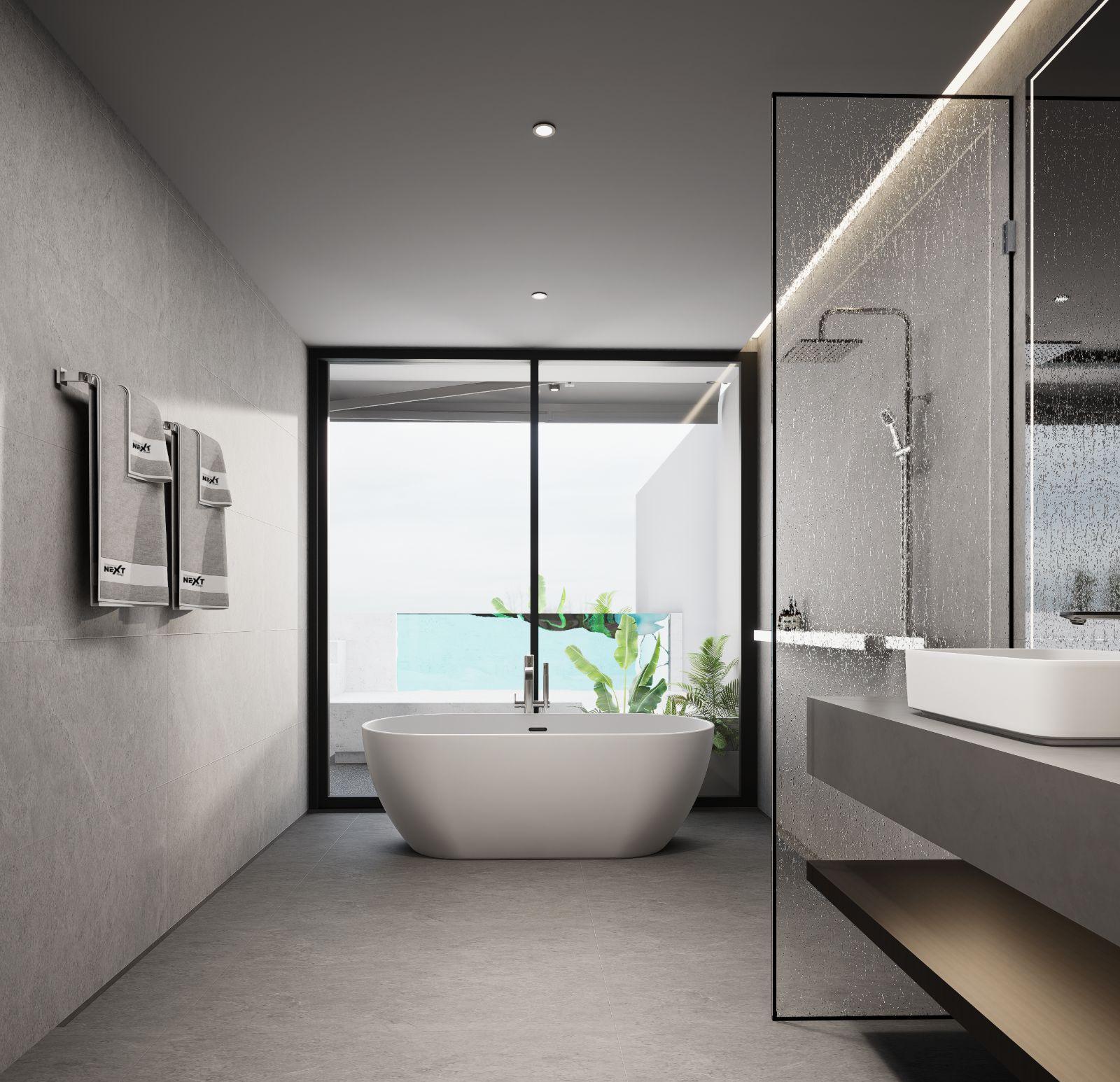 Interior view of 3 Bedroom Penthouse Apartment for Sale at Next Point Condominium, Rawai