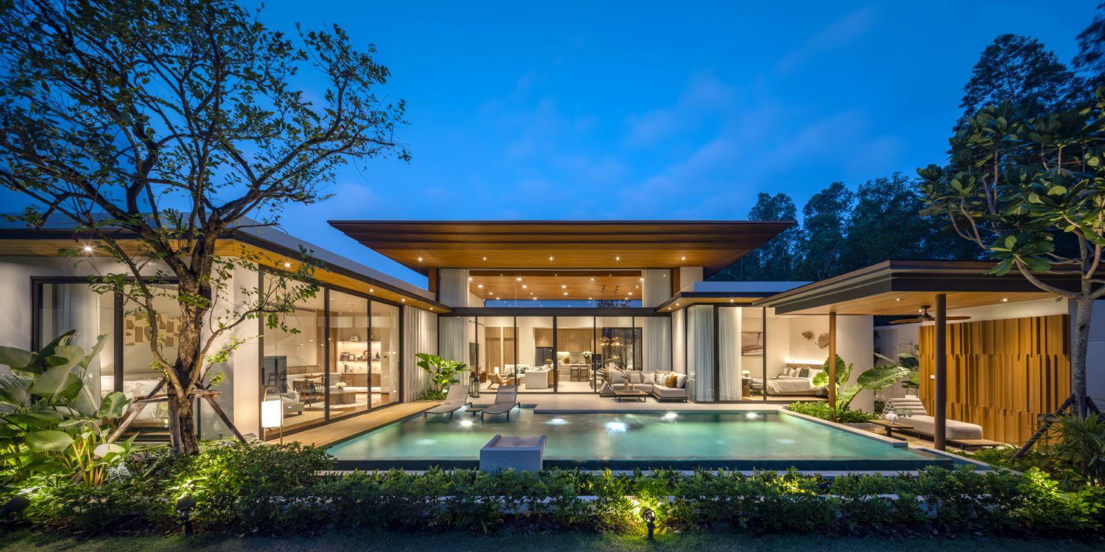 Interior view of 3 Bedroom Luxury Naturale Villas for Sale in Bangtao