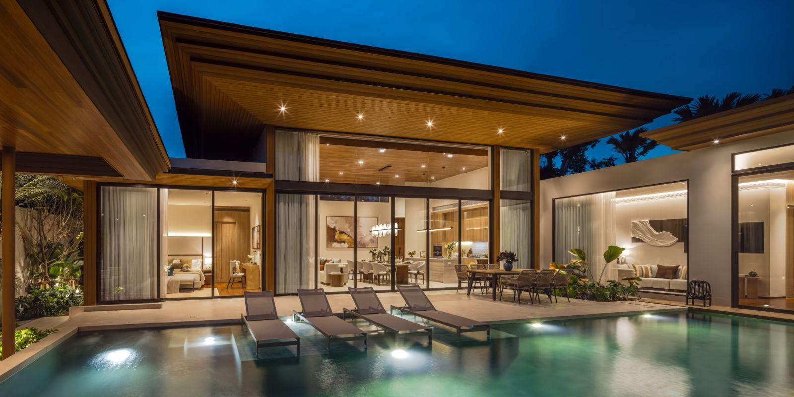 Interior view of 4 Bedroom Luxury Naturale Villas for Sale in Bangtao