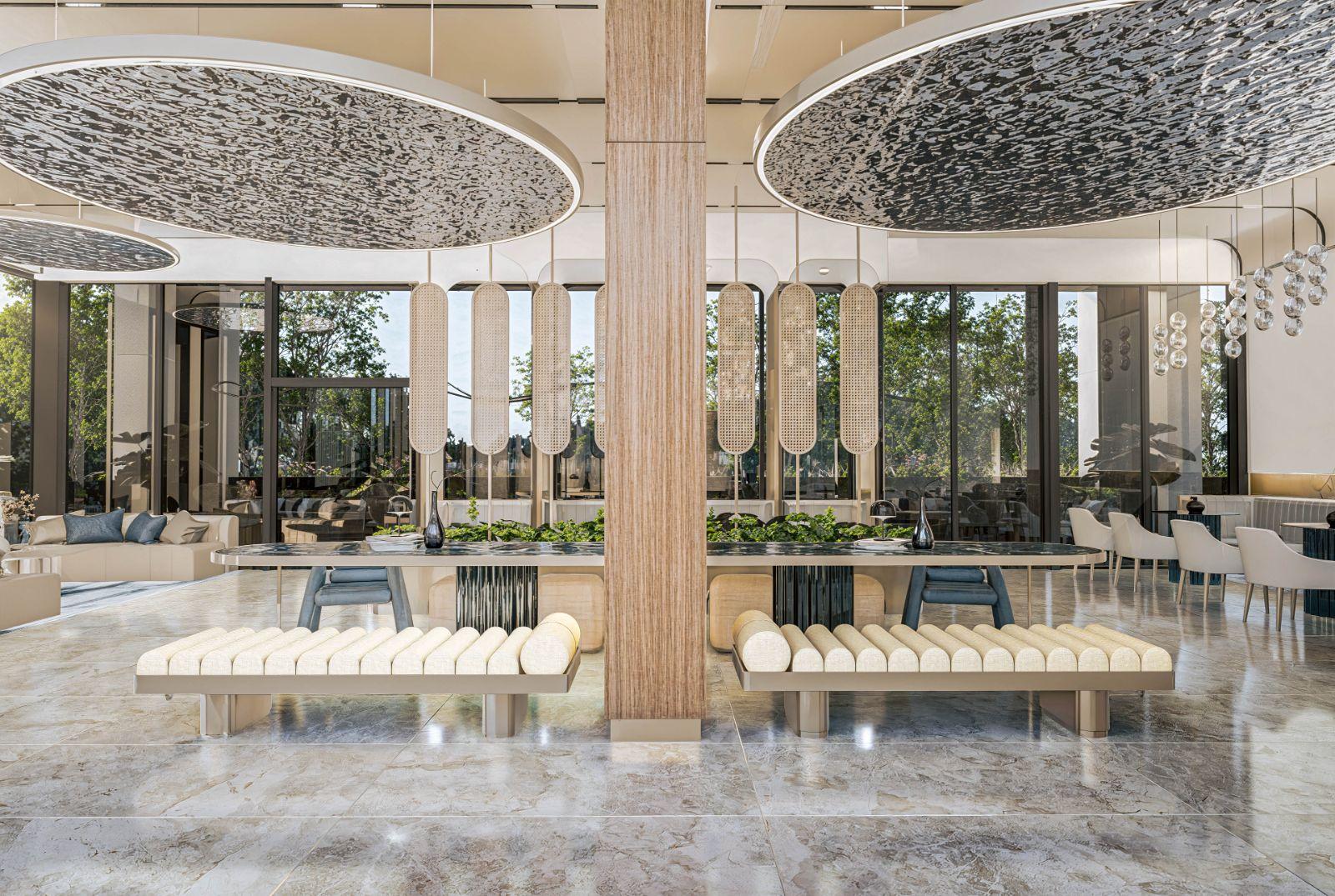 Interior view of Large Luxury 2-Bedroom Abov Patong Condo for Sale