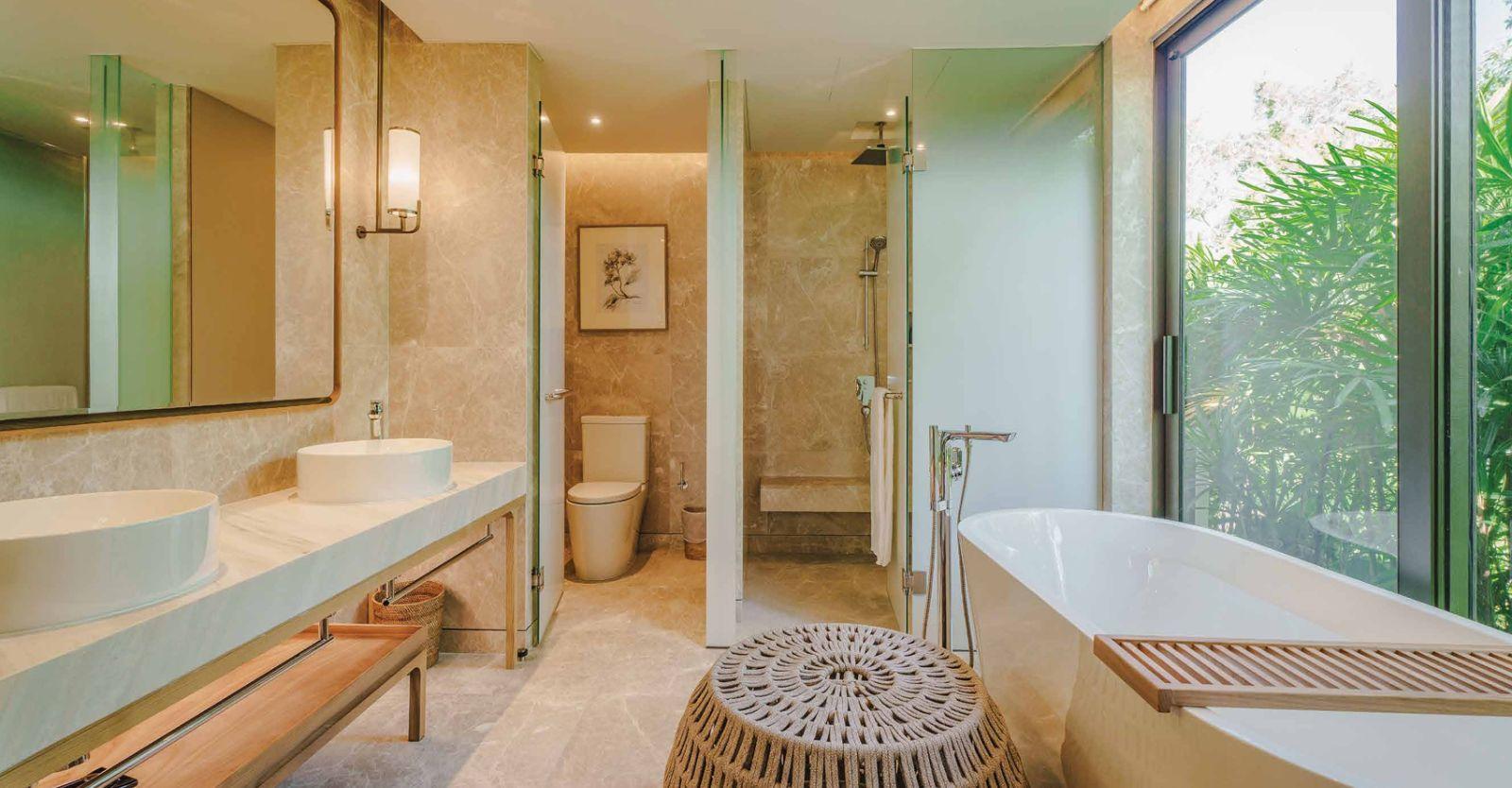 Interior view of 3 Bedroom Lakefront Vana Villa for Sale at Tri Vananda - Phuket’s Landmark Wellness Community