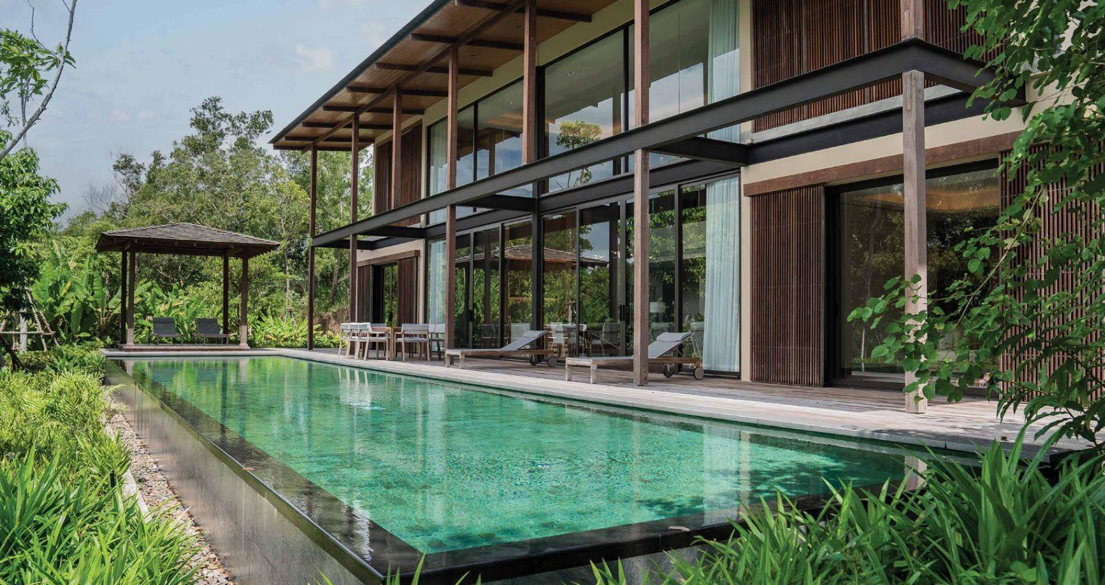 Interior view of 4 Bedroom Lakefront Vana Villa for Sale at Tri Vananda Wellness Community