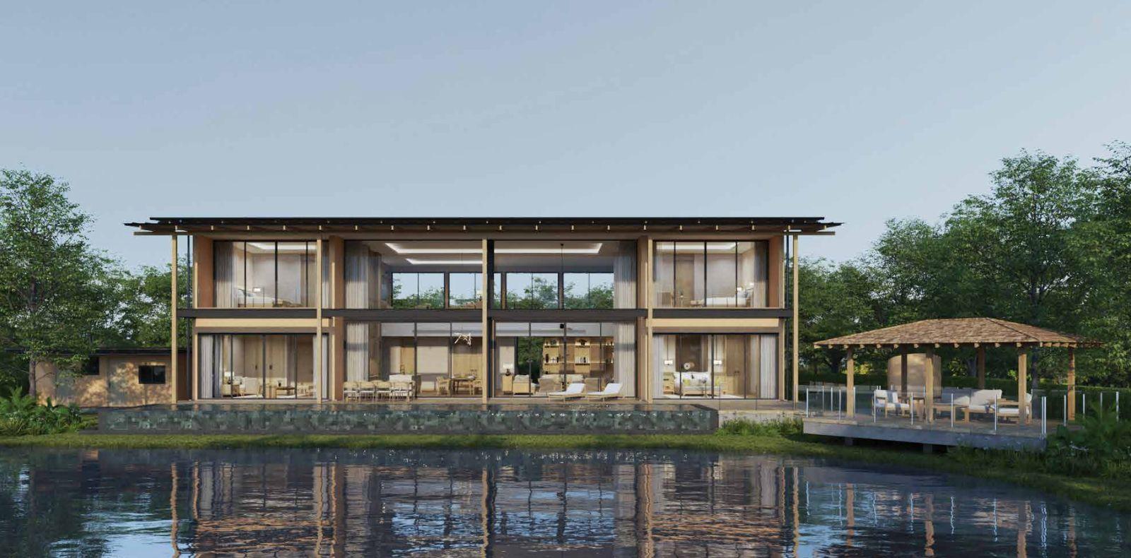 Interior view of 4 Bedroom Lakefront Vana Villa for Sale at Tri Vananda Wellness Community