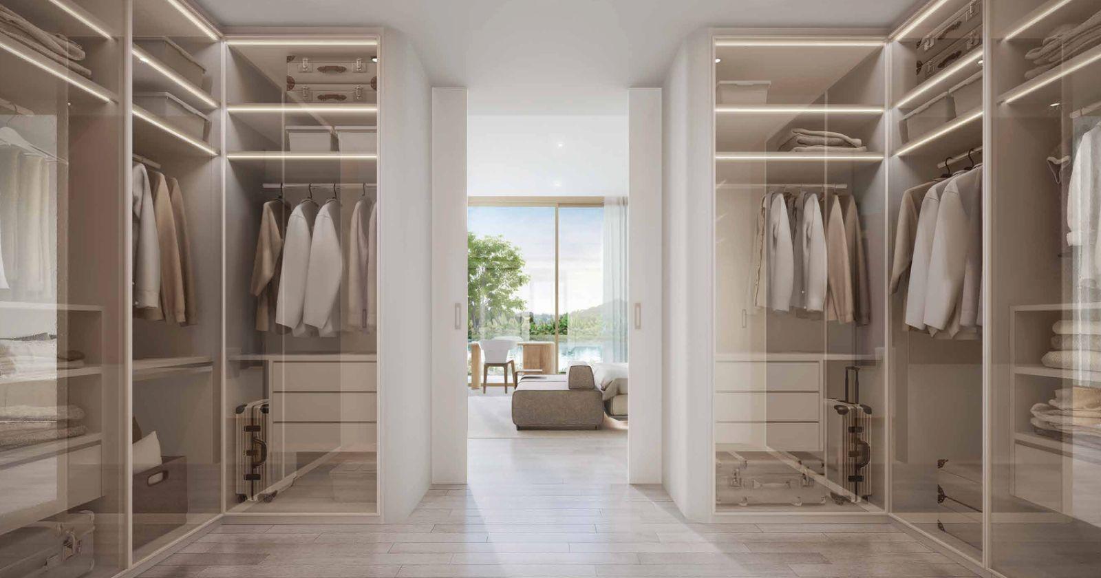 Interior view of 2 Bedroom Lakefront Tri Vananda Nanda Villa in Phuket’s Landmark Wellness Community