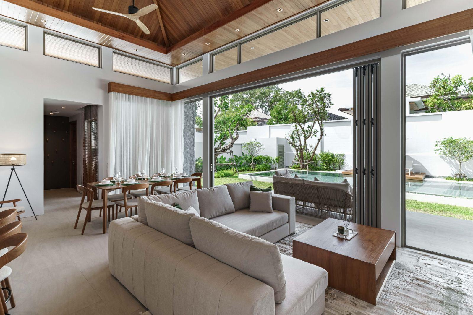Interior view of Brand New 4 Bedroom Resale Pool Villa at Botanica Foresta - Ready-to-use