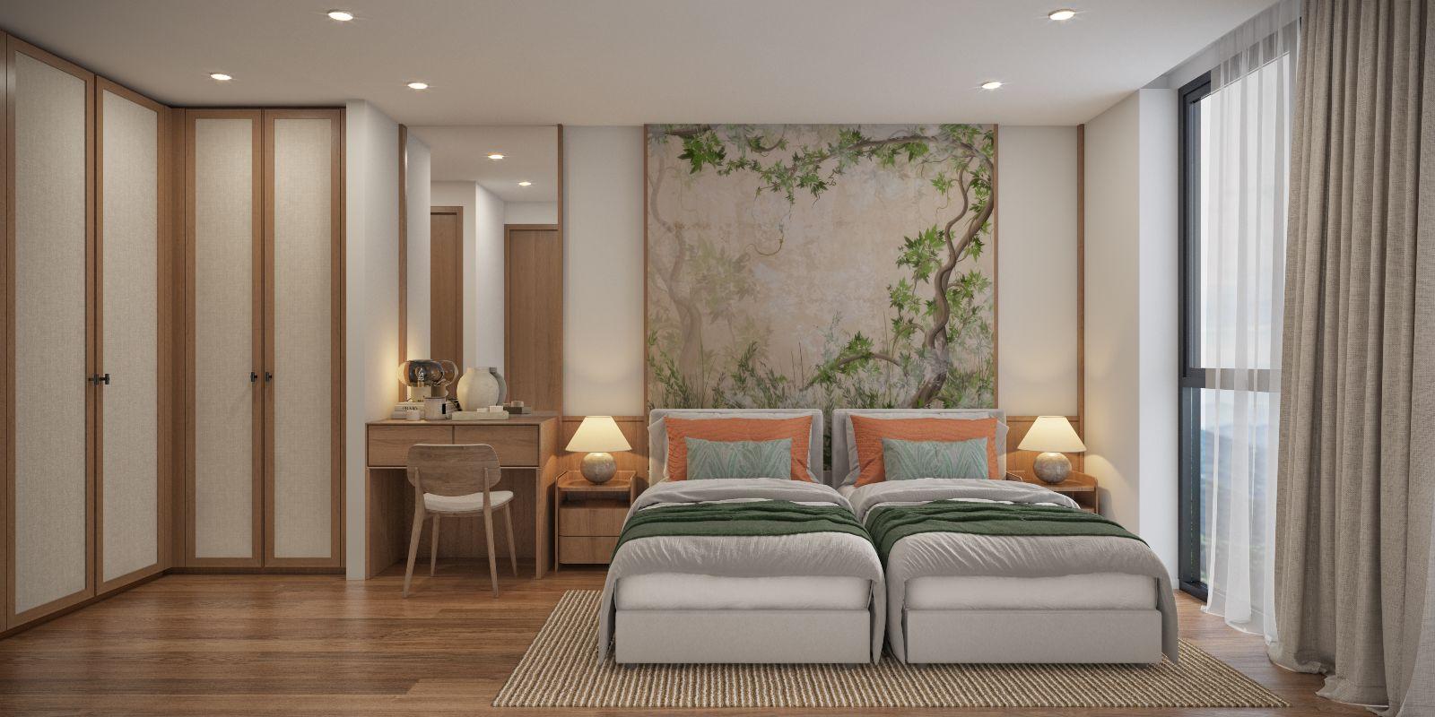 Interior view of 1 Bedroom Condo for Sale at VIP Tropika, Bangtao Beach - 6% Guaranteed Rental Return for 3 Years