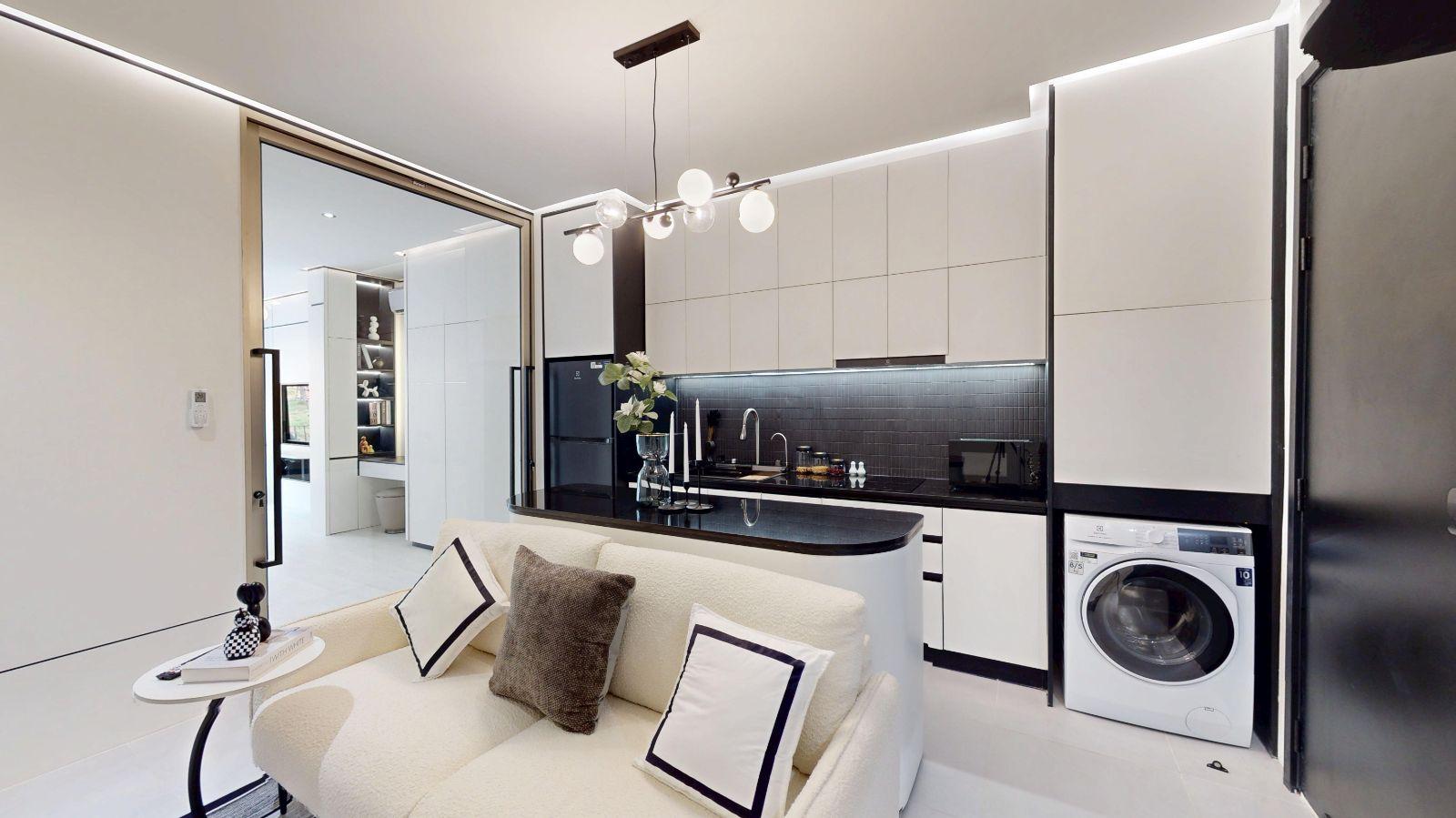 Interior view of Spacious 1-Bedroom Condo for Sale at Ever Prime Residences Karon - Sea View Options