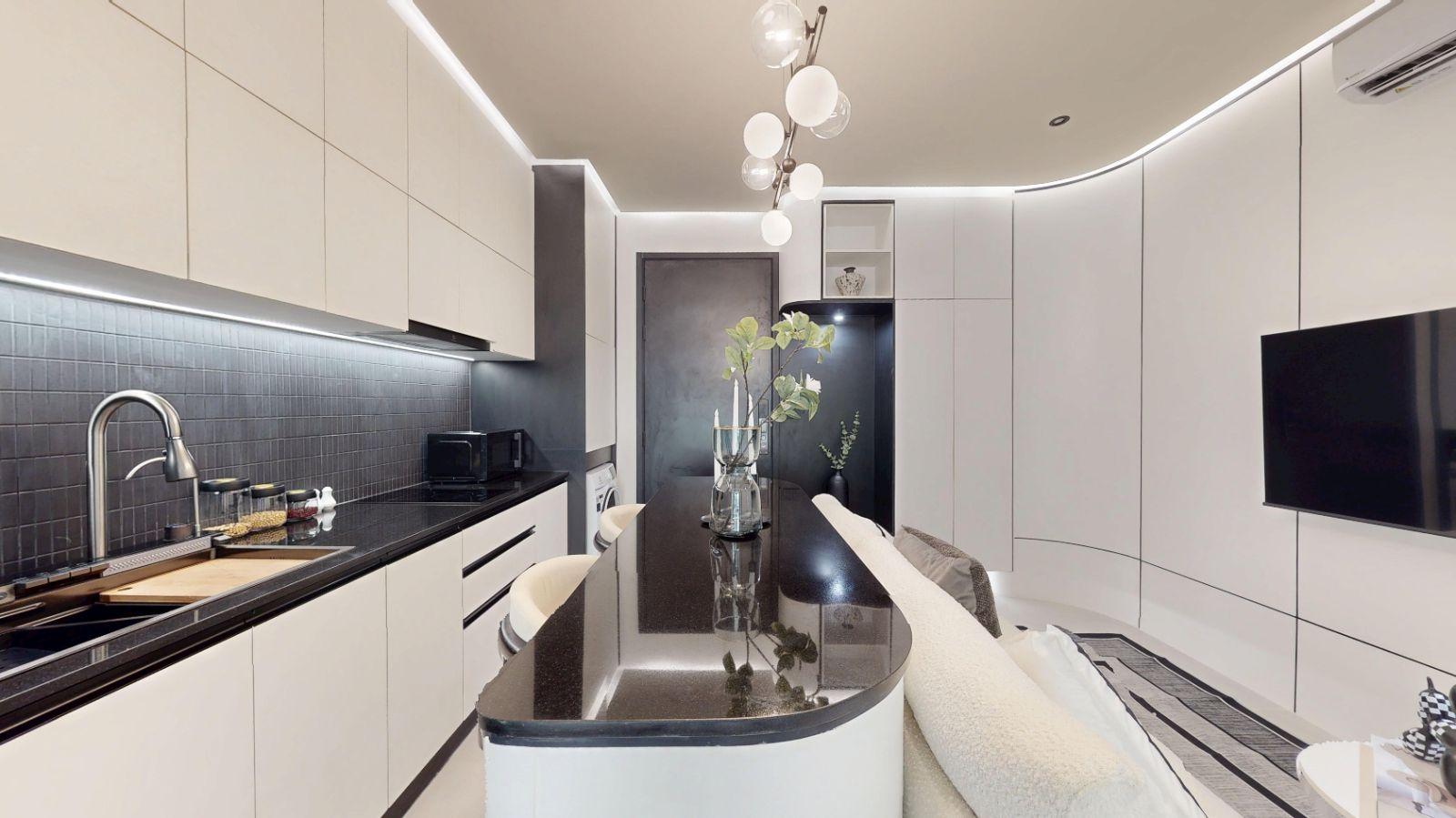 Interior view of Spacious 1-Bedroom Condo for Sale at Ever Prime Residences Karon - Sea View Options