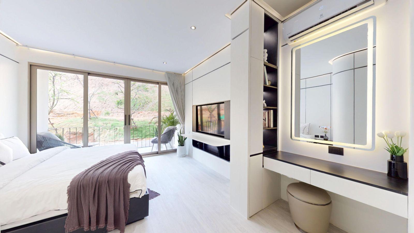 Interior view of Spacious 1-Bedroom Condo for Sale at Ever Prime Residences Karon - Sea View Options