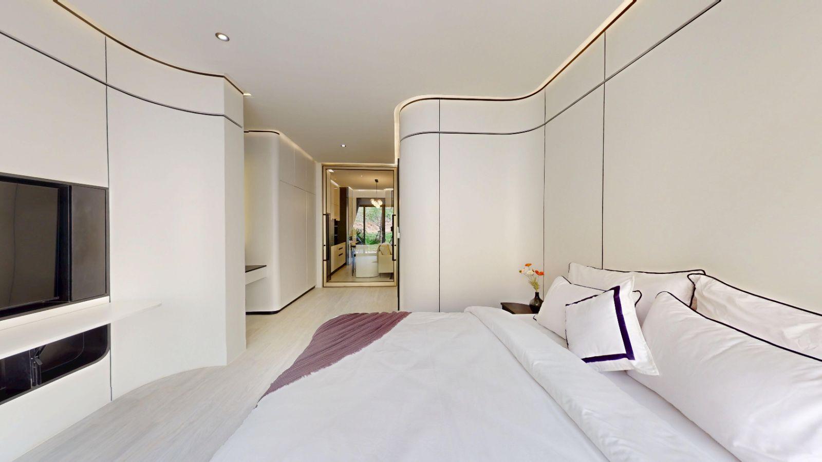 Interior view of Spacious 1-Bedroom Condo for Sale at Ever Prime Residences Karon - Sea View Options