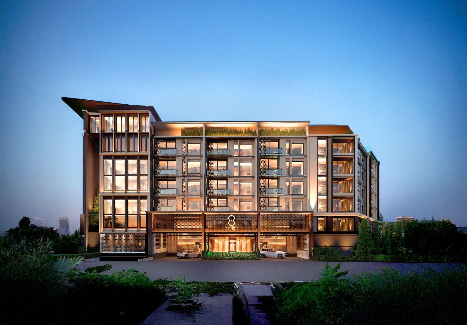 Interior view of Modern 2 Bedroom Condominium for Sale at 8 Atelier, Pasak 8