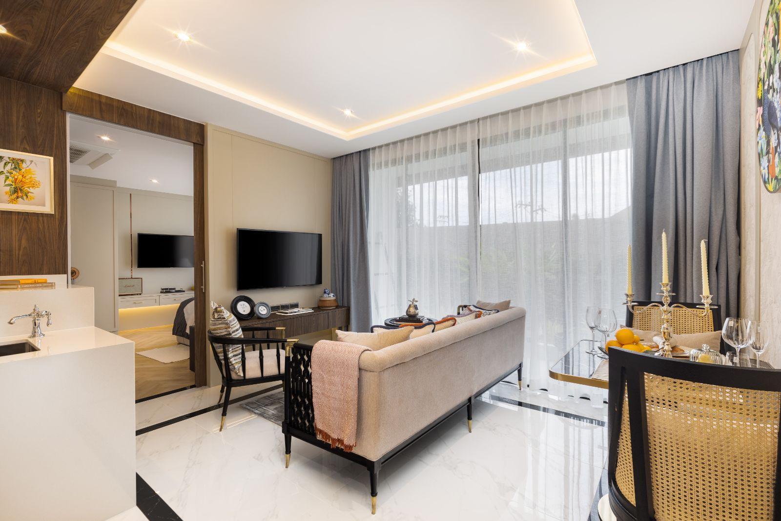 Interior view of Modern 2 Bedroom Condominium for Sale at 8 Atelier, Pasak 8