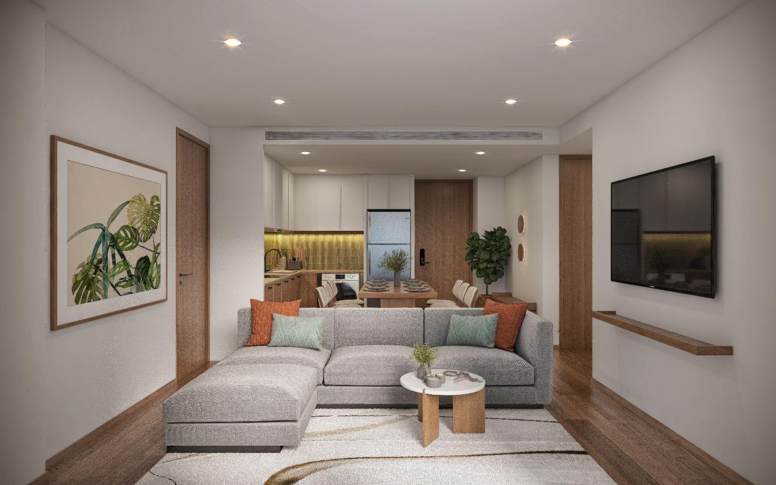Interior view of 3 Bedroom Condo VIP Tropika, Bangtao Beach - 6% Guaranteed Rental Return for 3 Years