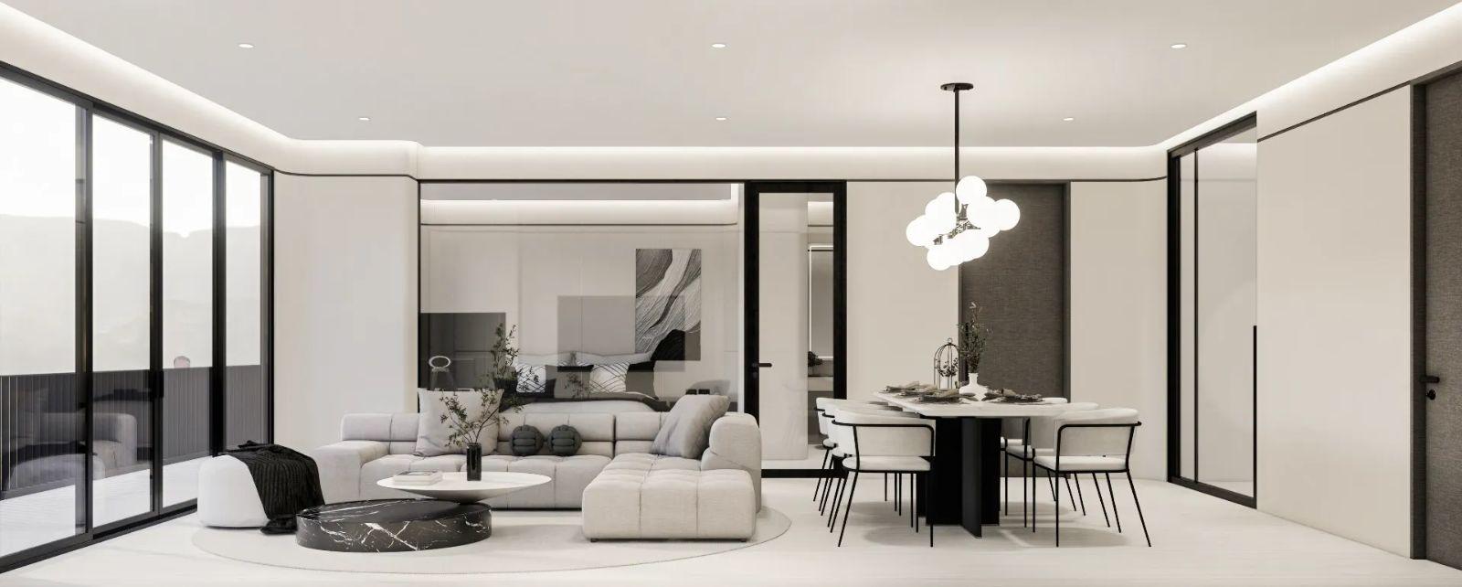 Interior view of 3 Bedroom Sea View Penthouse for Sale at Ever Prime Residences Karon - Sea View Options Available