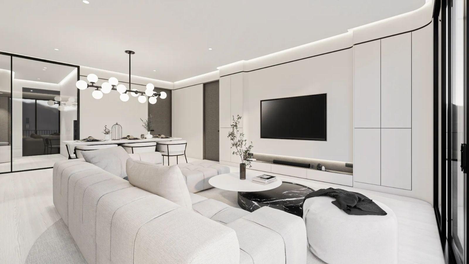 Interior view of 3 Bedroom Sea View Penthouse for Sale at Ever Prime Residences Karon - Sea View Options Available