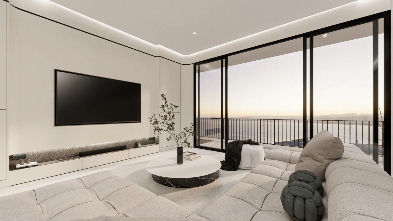 Interior view of 3 Bedroom Sea View Penthouse for Sale at Ever Prime Residences Karon - Sea View Options Available