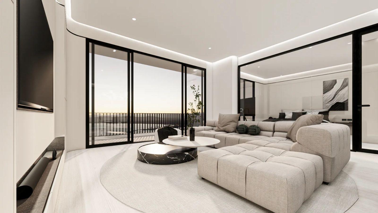 Interior view of 3 Bedroom Sea View Penthouse for Sale at Ever Prime Residences Karon - Sea View Options Available