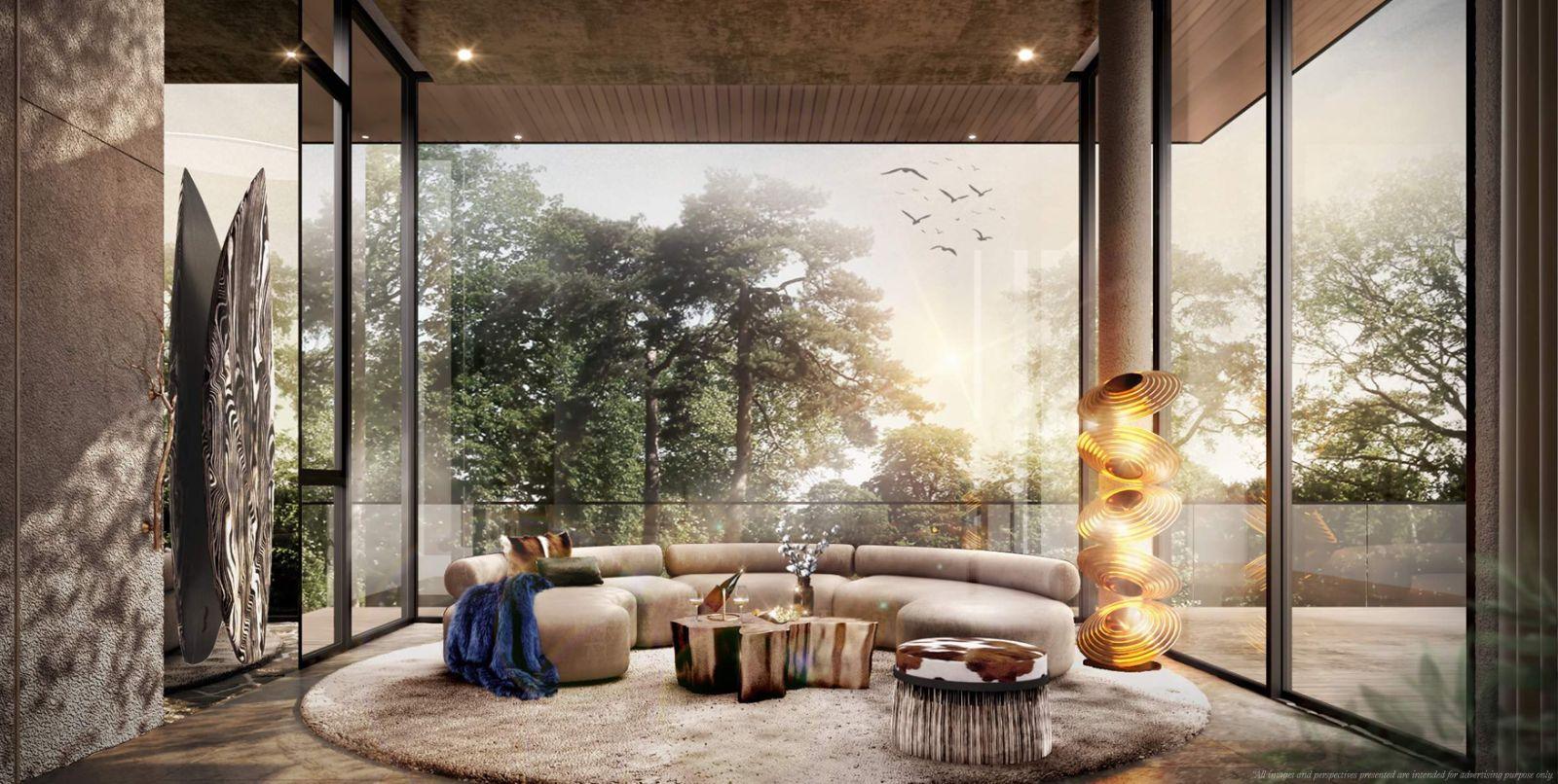 Interior view of 3 Bedroom Astonishing Mountain View Aeris Type Anann Villas at Mira Valley