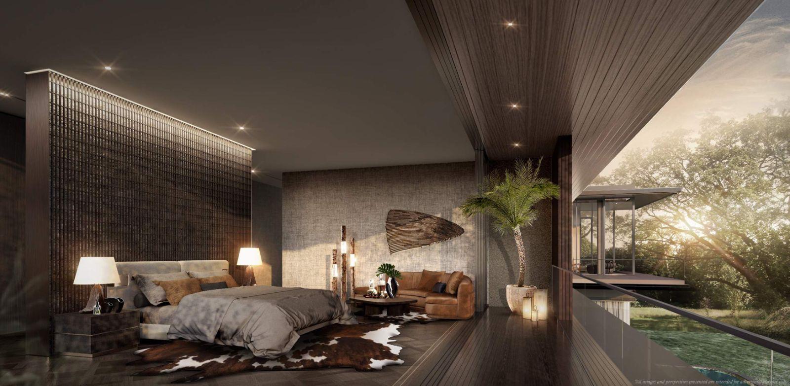 Interior view of 3 Bedroom Astonishing Mountain View Aeris Type Anann Villas at Mira Valley