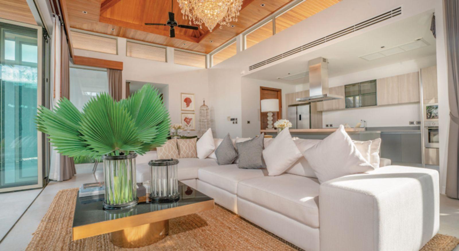 Interior view of 3 Bedroom Modern Botanica Skyport Villas Near Airport - Type B