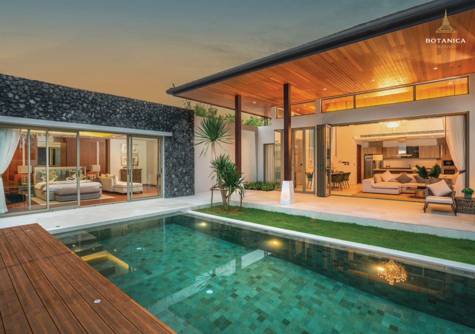 Interior view of 3 Bedroom Modern Botanica Skyport Villas Near Airport - Type B