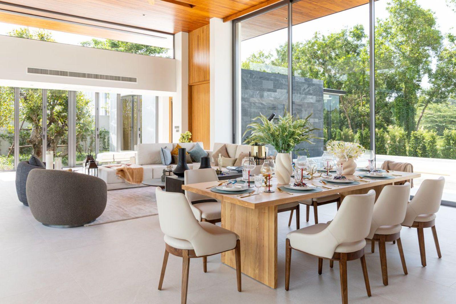 Interior view of 4 Bedroom Luxurious Botanica Chalong Bay Villas with Large Land Plot - Type C